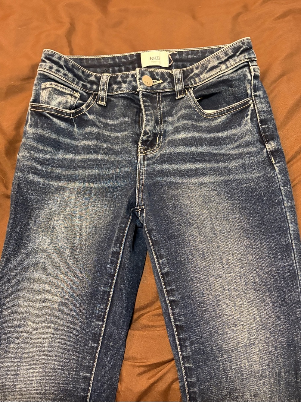 BKE Girls Dark Blue Jeans